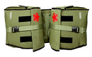 Roswheel 14686 Expedition Series Bike Rear Rack Bag Bicycle Double Panniers - Brand New