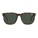 CARRERA UNISEX SUNGLASSES 54 MILLIMETERS POLARIZED - HAVANA - Like New