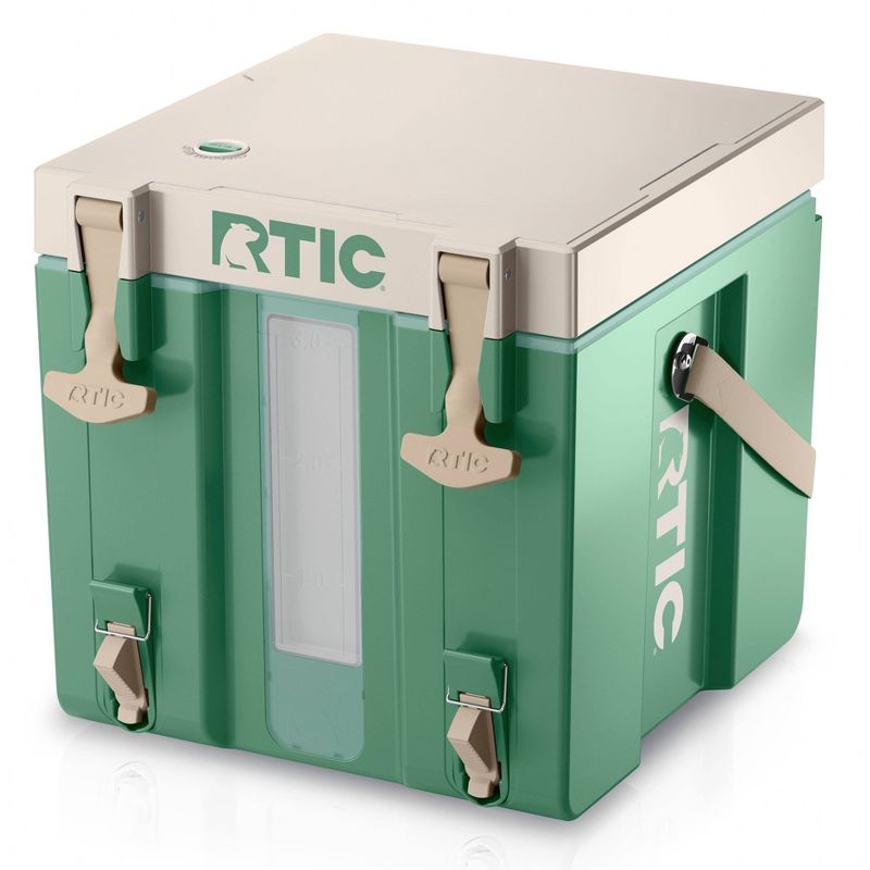 RTIC OUTDOORS 3 GALLON HALFTIME COOLER BEVERAGE DISPENSER - SAGE GREEN - Brand New
