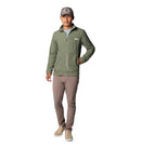 COLUMBIA MEN'S PFG UNCHARTED FLEECE FULL ZIP SIZE MEN S CYPRESS/CYPRESS - Brand New