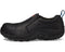 MERRELL MEN'S JUNGLE MOC LEATHER COMPOSITE TOE WIDE WIDTH SHOE - 10M - BLACK - Like New