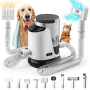 SNOYWEN DOG GROOMING VACUUM & DRYER KIT 9 Grooming Tools - WHITE - Like New