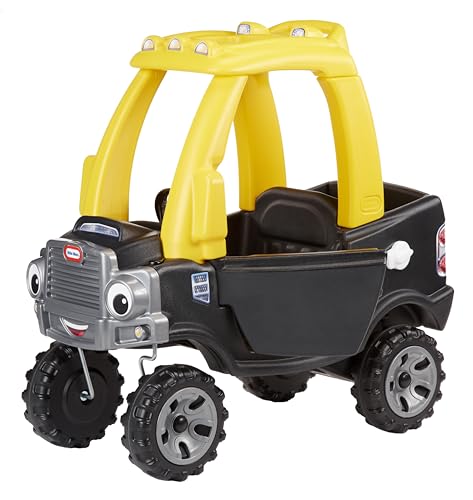 LITTLE TIKES COZY TRUCK XCL663161M8 - BLACK - Like New