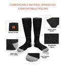MRAWARM HEATED SOCKS FOR MEN, WOMEN CAMPING FISHING CYCLING SKIING - BLACK - Like New