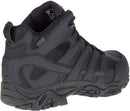 MERRELL MEN'S MOAB 2 MID WP MILITARY AND TACTICAL BOOTS - SIZE: MEN 10 - BLACK - Like New