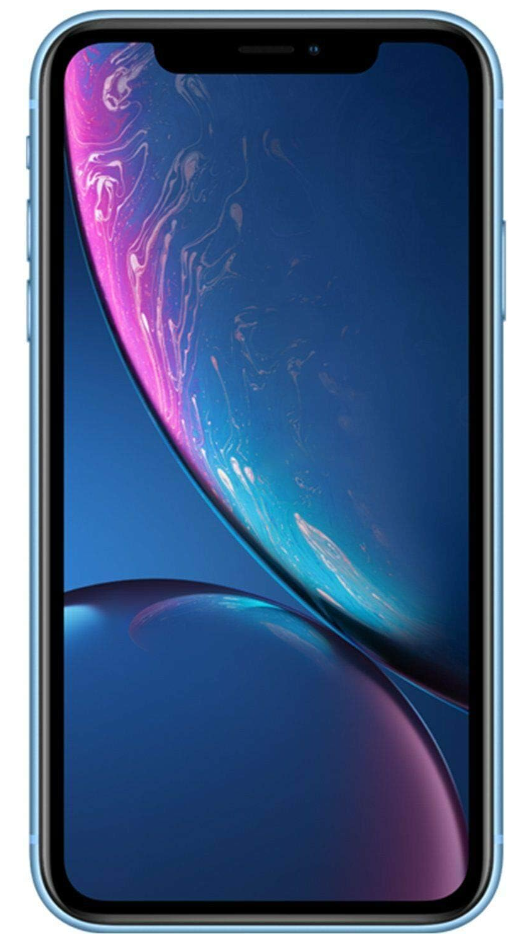 For Parts: Apple iPhone XR 128GB UNLOCKED - BLUE MT3C2LL/A - PHYSICAL DAMAGED