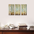 Juhuso 3 Pieces White Birch Trees Canvas Wall Art Falling Leaves B098DVLYJG - Brand New