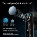 OFFTV FINGERPRINT DOOR LOCK - SMART DOOR KNOB,BIOMETRIC,KEYLESS ENTRY - BLACK - Like New