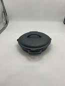 CUISINEL 10" Cast Iron Skillet & Braiser Lid, Silicone Handles CBR-10-CL - BLACK - Like New