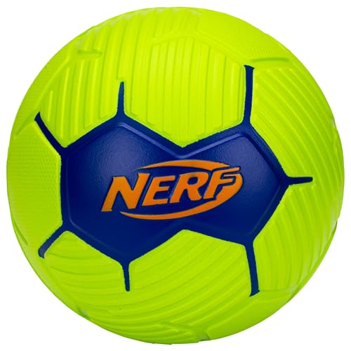 NERF KIDS FOAM MINI SOCCER BALL - YELLOW (LIME GREEN) - Like New