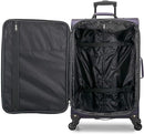 U.S. Traveler Aviron Bay Softside Spinner 3 Piece Luggage US08125L - Purple - Like New