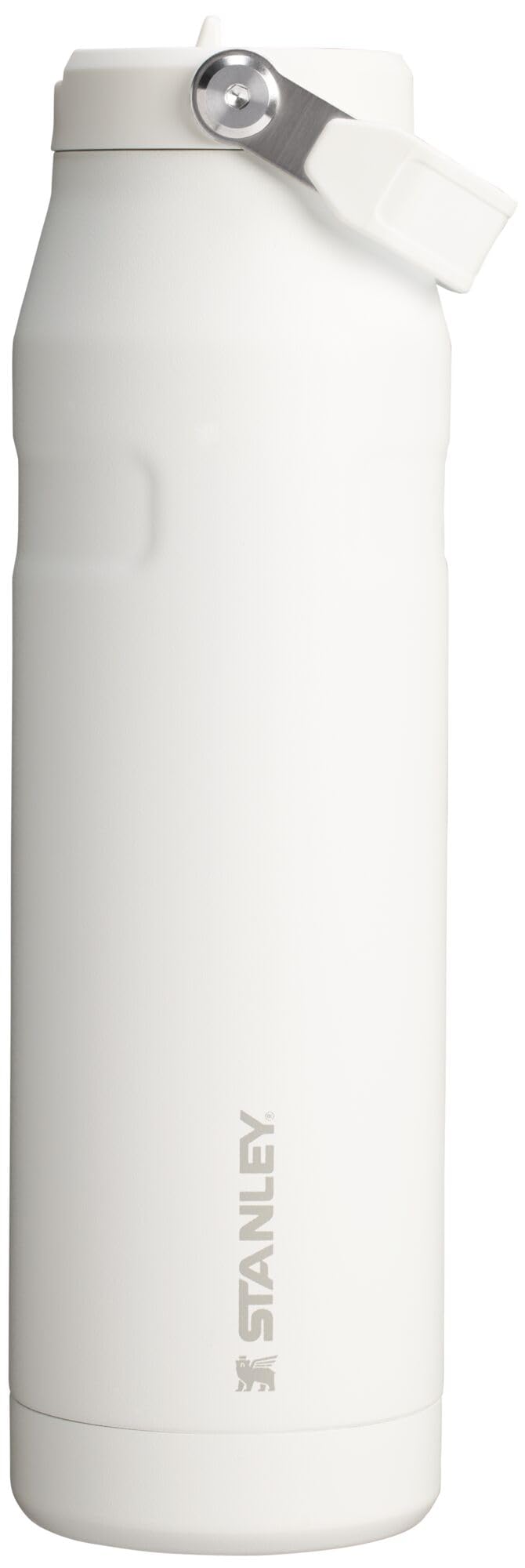 Stanley IceFlow Flip Straw 2.0 Water Bottle 36 OZ Built-In Straw 36oz - Frost - Like New