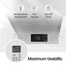 LG 6000 BTU Portable Air Conditioners [2023] Cools 260 Sqft LP0623WSR - White - Like New