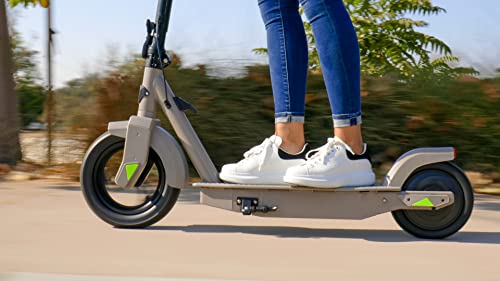 RAZOR C25 SLA ELECTRIC SCOOTER LARGE AIR-FILLED TIRES UP TO 15 MPH - GRAY - Brand New