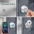 Keyless Entry Door Lock, Fingerprint Door Lock Smart Deadbolt RD02 - BLACK - Like New