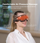 LC-DOLIDA EYE MASSAGER HEAT HEAD AIR COMPRESSION MUSCLE FATIGUE - BLACK - Like New
