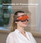 LC-DOLIDA EYE MASSAGER HEAT HEAD AIR COMPRESSION MUSCLE FATIGUE - BLACK - Like New