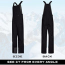 13950 ARCTIX MEN'S ESSENTIAL INSULATED BIB OVERALLS MEN'S BLACK M/34” - New - Brand New