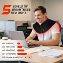 VICONOR RED LIGHT THERAPY FOR NECK AND SHOULDER INFRARED LIGHT THERAPY - BLACK - Like New