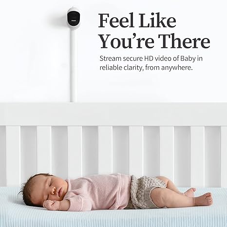 Owlet Cam 2 Smart Baby Monitor HD Video Cam BC06NNBBJ - WHITE - Scratch & Dent