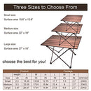 Erago Portable Folding Premium Camping Table,Lightweight&Backpack - Brand New