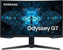 SAMSUNG ODYSSEY G7 32" WQHD 240Hz CURVED 1MS LC32G75TQSNXZA - BLACK New