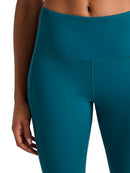 REEBOK WOMEN'S ULTIMATE HIGHRISE 7/8” LEGGING STANDARD FIT SIZE L - RETRO TEAL - Brand New