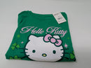 SANRIO HELLO KITTY GIRLS ST PATRICK'S DAY T-SHIRT - YOUTH S (6-7) - KELLY GREEN - Brand New