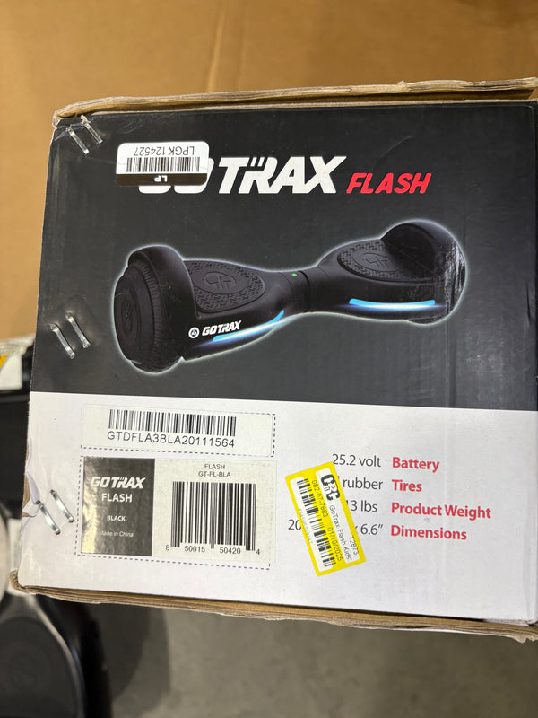 GOTRAX FLASH HOVERBOARD FOR KIDS, AGES 5 PLUS - BLACK - Like New