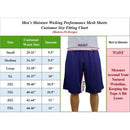 JUMP START MEN'S MESH ATHLETIC PERFORMANCE SHORTS - SIZE: MEN SMALL - NAVY - Brand New