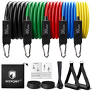 Fitfort Resistance Bands Exercise Bands Workout Bands RB-01 - Multicolor - Like New