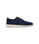 C27960 COLE HAAN MEN'S STITCHLITE WING OXFORD NAVY/IVORY SIZE 10 - Like New