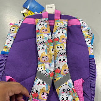 LANKYBOX KIDS 14.4L SINGLE BACKPACK - BLUE - BLUE - Brand New