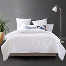 EVOLIVE PRE-WASHED ALL SEASON DOWN ALTERNATIVE COMFORTER, TWIN - WHITE - Brand New