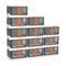 WONDERSOME COLLAPSIBLE Storage Bins Stackable Wheeled Clothing Organizer -White - Like New