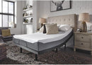SIGNATURE DESIGN BY ASHLEY QUEEN SIZE CHIME ELITE 12"  - GREEN TEA CHARCOAL - Brand New