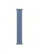 APPLE WATCH BRAIDED SOLO LOOP 45MM - SLATE BLUE - SIZE 12 - Like New