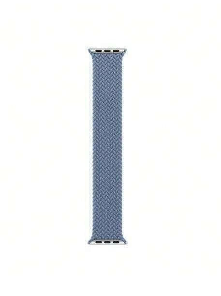 APPLE WATCH BRAIDED SOLO LOOP 45MM - SLATE BLUE - SIZE 12 - Like New