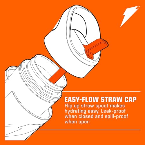 GATORADE KIDS' ROOKIE METAL WATER BOTTLE - YELLOW - Like New