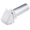 Deflecto Dryer Vent Hood, Wide Mouth, 4", White (RVHAW4) - Brand New