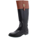 Tommy Hilfiger Womens Imina Leather Closed Toe Knee High - Black Multi - Size 8 - Brand New