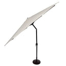 Gale Pacific 90percent UV Block Adjustable Tilt Umbrella 10' Round Smoke - Brand New