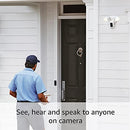 Ring Floodlight Cam Wired Plus Outdoor Home or Business Security White - Like New