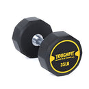 ToughFit 35LB Dumbbell - PEV Coated & Non-slip knurl Iron Handle B09NN8DQSK - Brand New