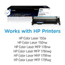 HP 116A Cyan Toner Cartridge | Works with HP Color Laser 150 Series - Brand New