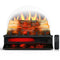 Rintuf Electric Fireplace Logs Set, 1500W Fireplace Insert Log Heater, Timer - Like New