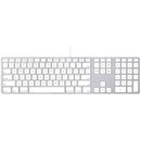 APPLE A1243 USB WIRED ALUMINUM KEYBOARD FOR IMAC - SILVER - Like New