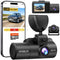 KINGSLIM 3 Channel 5G WIFI Dash Cam + 64GB, Front, Rear Inside Dashcam O3PRO - Like New