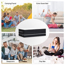S SECRETLAND Folding Mattress Gel Memory Foam Mattress Topper Black 31"*75"*3" - Brand New