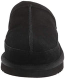 KOOLABURRA BY UGG MEN'S BORDON SCUFF SLIPPER SIZE MEN 8 (AU/UK M7) - BLACK - Like New